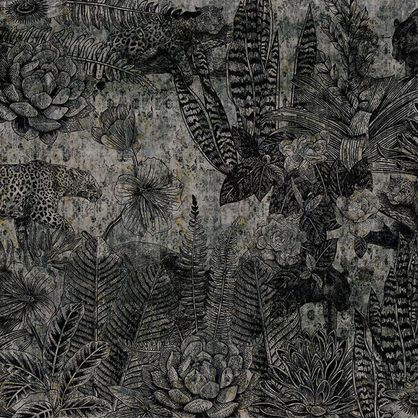 Carta da parati Garden Animalier style by Caos Creativo