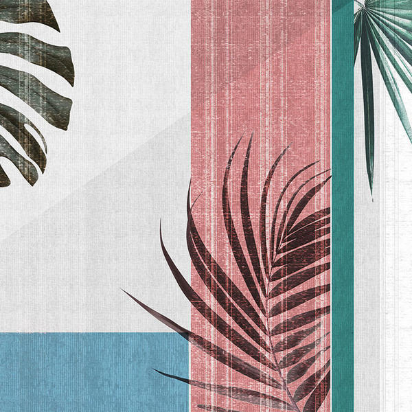 Carta da parati Fantasia Tropical colours by Caos Creativo